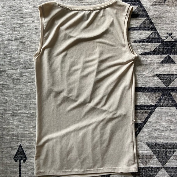 Ann Taylor Classic Beige Top - Picture 3 of 4